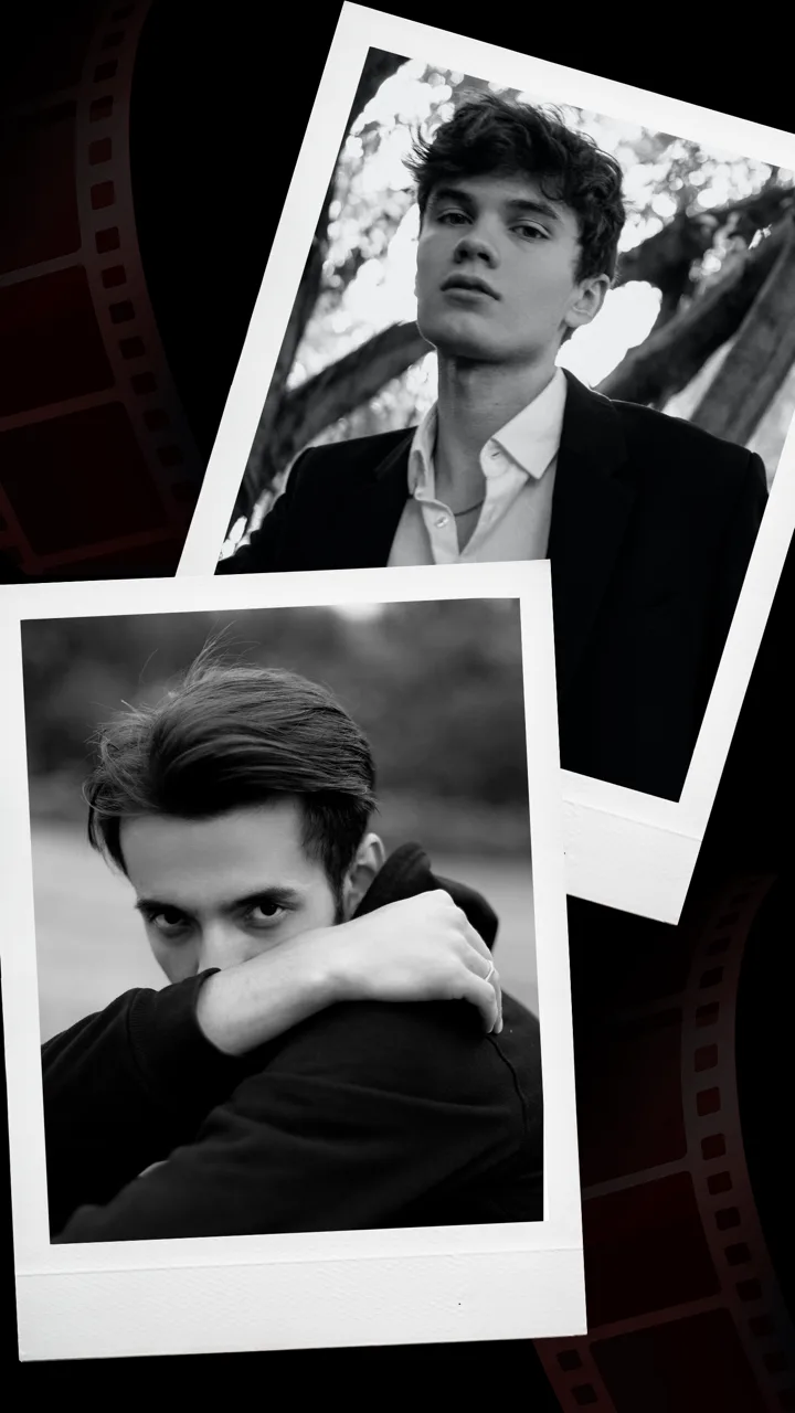 Film Cam — black-and-white polaroid portraits